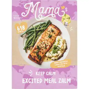 Albert Heijn Mama's Excited meal zalm aanbieding