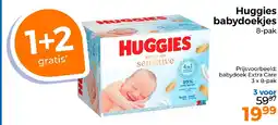 Trekpleister Huggies babydoekjes aanbieding