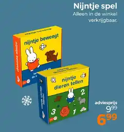 Trekpleister Nijntje spel aanbieding