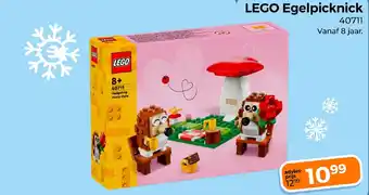 Trekpleister LEGO Egelpicknick 40711 aanbieding