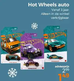 Trekpleister Hot Wheels auto aanbieding