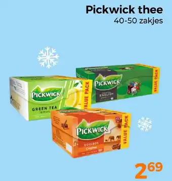 Trekpleister Pickwick thee aanbieding