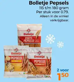 Trekpleister Bolletje Pepsels aanbieding