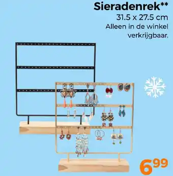 Trekpleister Sieradenrek aanbieding
