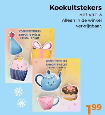 Trekpleister Koekuitstekers aanbieding