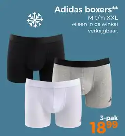 Trekpleister Adidas boxers aanbieding