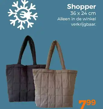 Trekpleister Shopper aanbieding