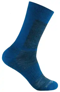 ANWB Wrightsock Coolmesh Merino Crew sokken Elektrisch blauw aanbieding