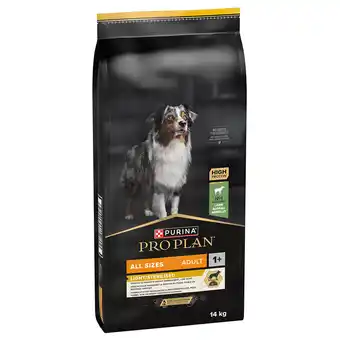 Zooplus 14kg Pro Plan Alle maten Adult Light Gesteriliseerd Lam droogvoer voor honden aanbieding