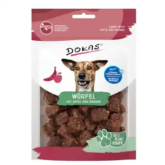 Zooplus 105g Dokas blokjes met appel en banaan hondensnacks aanbieding