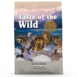 Zooplus 2 + 1 gratis! Taste of the Wild droogvoer 3 x 2 kg - Wetlands (3 x 2kg) aanbieding