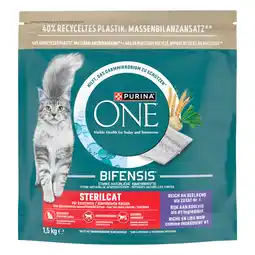 Zooplus 1,5kg PURINA ONE SterilCat Koolvis droogvoer voor katten aanbieding