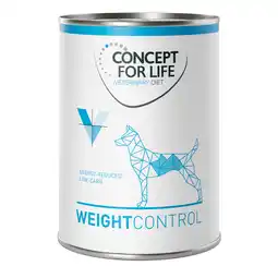 Zooplus 6 x 400 g Concept for Life Veterinary Diet voor een probeerprijs! - Weight Control aanbieding