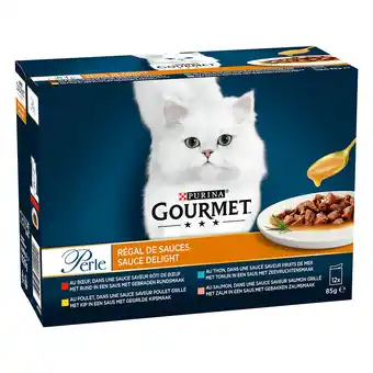 Zooplus 3 + 1 Gratis! Gourmet Perle kattenvoer 48 x 85 g - Verwennerij in Saus aanbieding