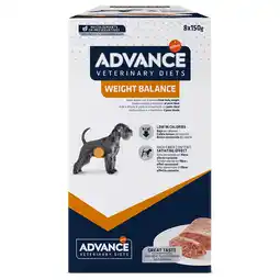 Zooplus Advance Veterinary Diets Dog Weight Balance - 8 x 150 g aanbieding