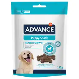 Zooplus 3 + 1 gratis! 4 x 150 g / 155 g Advance Snacks - Puppy 4 x 150 g aanbieding