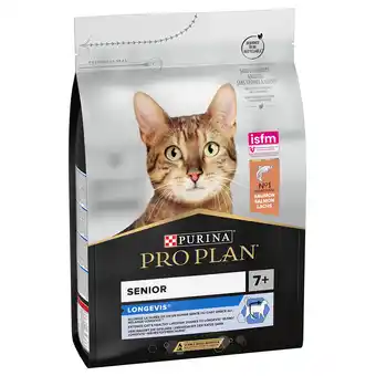 Zooplus 25% korting! 2 x Purina Pro Plan droogvoer voor katten - Senior 7+ Longevis rijk aan Zalm (2 x 3 kg) aanbieding