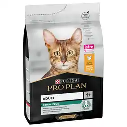 Zooplus 25% korting! 2 x Purina Pro Plan droogvoer voor katten - Adult Renal Plus rijk aan Kip (2 x 3 kg) aanbieding