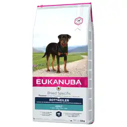 Zooplus 10% Korting! Eukanuba breed Honden droogvoer - 12 kg Adult Rottweiler aanbieding