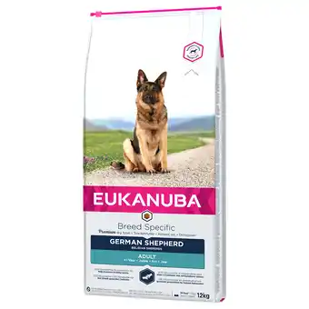 Zooplus 10% Korting! Eukanuba breed Honden droogvoer - 12 Adult Duitse Herder aanbieding