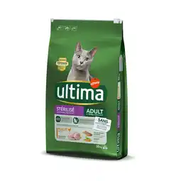 Zooplus 20% korting! 2 x 1,5 kg / 2 x 3 kg Ultima - Sterilized Kip & Gerst 2 x 3 kg aanbieding