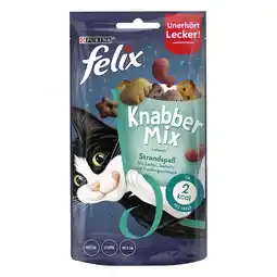 Zooplus 3 + 1 gratis! Felix Snacks - Knabbel Mix Oceaan ( 4 x 60 g) aanbieding