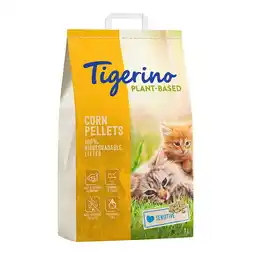 Zooplus 7liter Tigerino Plantaardige Kattenbakvulling Mais Sensitive (parfumvrij) aanbieding