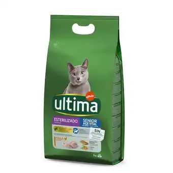 Zooplus 20% korting! 2 x 1,5 kg / 2 x 3 kg Ultima - Sterilized Senior 2 x 3 kg aanbieding