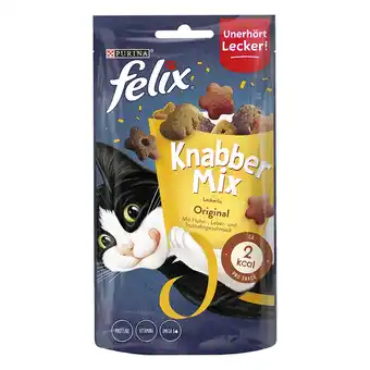 Zooplus 3 + 1 gratis! Felix Snacks - Knabbel Mix Original ( 4 x 60 g) aanbieding