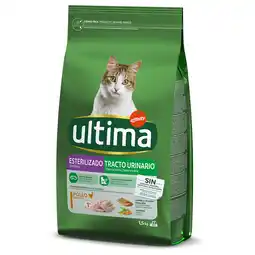 Zooplus 20% korting! 2 x 1,5 kg / 2 x 3 kg Ultima - Sterilized Urinary Kip 2 x 1,5 kg aanbieding