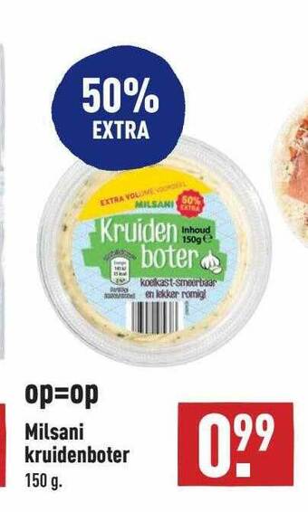 ALDI Milsani Kruidenboter aanbieding