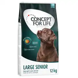 Zooplus Concept for Life Hondenvoer 10 + 2 kg gratis! - Large Senior aanbieding