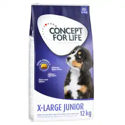 Zooplus Concept for Life Hondenvoer 10 + 2 kg gratis! - X-Large Junior aanbieding