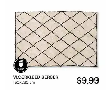 Xenos Vloerkleed Berber 160x230 Cm aanbieding