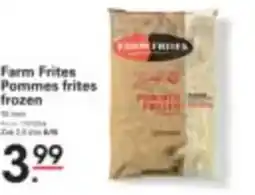 Sligro Farm Frites Pommes frites frozen aanbieding