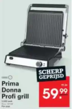 Sligro Prima Donna Profi grill aanbieding