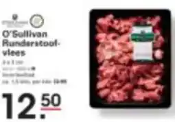 Sligro O'Sullivan Runderstool vlees aanbieding