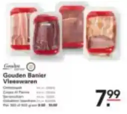 Sligro Gouden Banier Vleeswaren aanbieding