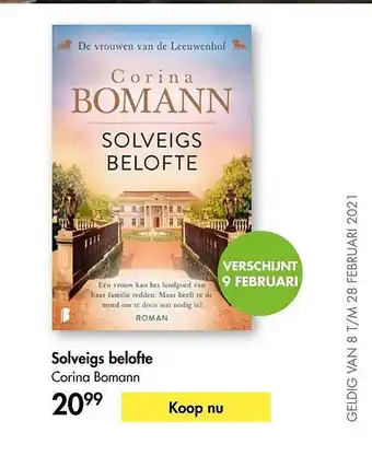 The Read Shop Solveigs Belofte - Corina Bomann aanbieding