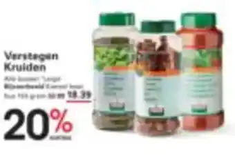 Sligro Verstegan Kruiden aanbieding