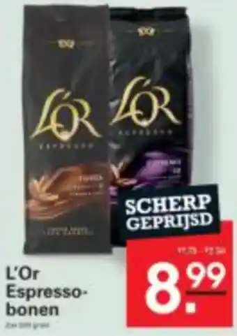 Sligro L'Or Espresso bonen aanbieding