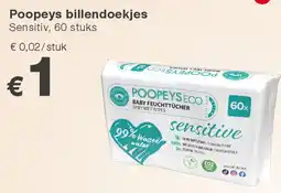 Kik Poopeys billendoekjes aanbieding