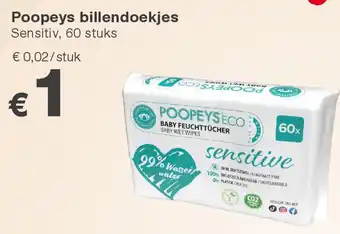 Kik Poopeys billendoekjes aanbieding