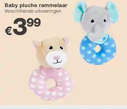 Kik Baby pluche rammelaar aanbieding