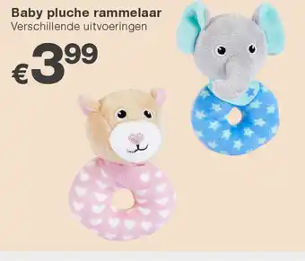 Kik Baby pluche rammelaar aanbieding