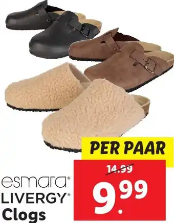 Lidl Esmara LIVERGY Clogs aanbieding