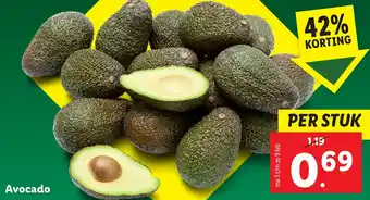 Lidl Avocado aanbieding