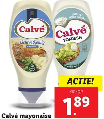 Lidl Calvé mayonaise aanbieding