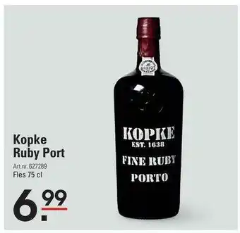 Sligro Kopke Ruby Port aanbieding