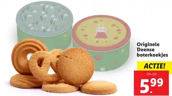 Lidl Originele Deense boterkoekjes aanbieding